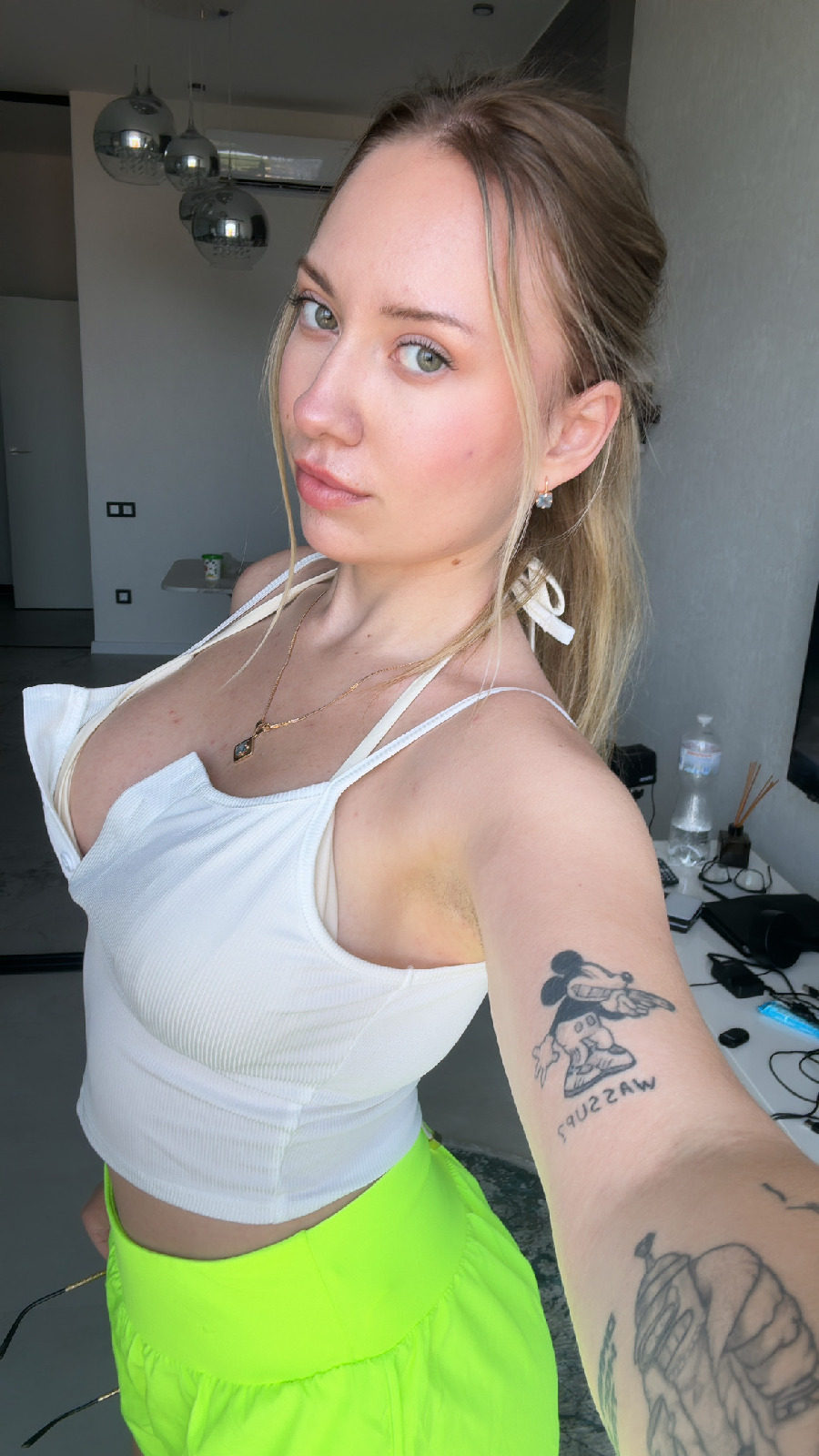 KateV in her underwear in Antananarivo